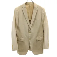 TAKEO KIKUCHI タケオキクチ ヘリンボーン柄 テーラードジャケット 4 ベージュ メンズ 古着