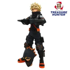 中古 B賞 爆豪勝己 MASTERLISE EMOVING 一番くじ 僕のヒーローアカデミア THE MOVIE WORLD HEROES MISSION フィギュア 本体のみ 【109076569002】