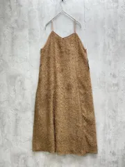新品 CIAOPANIC TYPY チャオパニックティピー サテンパイピングフェザー2WAYキャミ ワンピース sizeONE/茶  ◆■レディース
