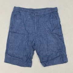 86 タイム デニム リネン ハーフパンツ 0317