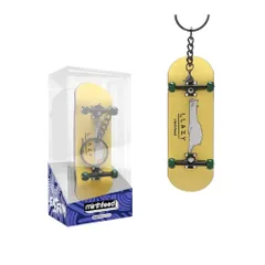 Dganliフィンガースケートボード 指スケ おもちゃ スケートボード ミニ 携帯便利 大人 子供 フィンガーボード キーホルダー 指スケボー 手と目の調整 脳力開発 子供教育 吊り飾り 専用ケース付き 5層カナディアンメープル製100*30MM (アルパカ)