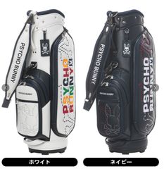 サイコバニー ゴルフ カート キャディバッグ pbmg6ac2 シロ - メルカリ