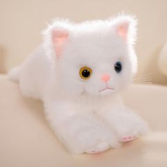 激レア！ビンテージ 日本製 吉徳 昭和レトロ 白猫 ぬいぐるみ - メルカリ