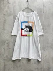 THE NORTH FACE ザノースフェイス プリント Tシャツ sizeXXL/オフホワイト  ■◆メンズ