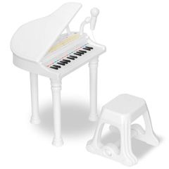 新品未開封Hape グランドピアノ 白 - メルカリ