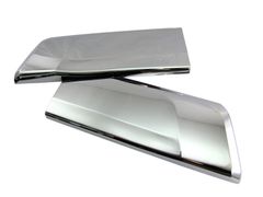 新品 BRIGHTZ ハイゼットデッキバン S321W S331W 後期 メッキフロントライセンスサイドカバー 【 LICENSE-041 】 S S321 S331 321 331 ハイゼット デッキバン 31188