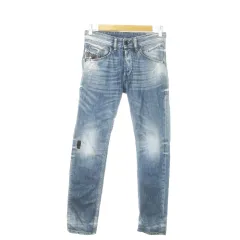 ディーゼル DIESEL BELTHER デニムパンツ ジーンズ スリムテーパード ウォッシュ加工 W26 青 ブルー /AO5 ■GY44