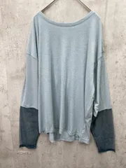 新品 CIAOPANIC TYPY チャオパニックティピー 袖切替シアーTEE Tシャツ sizeONE/青 ■◆レディース