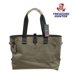 未使用 TUMI ALPHA BRAVO-RETREAT TOTE アルファブラボ- リトリート トートバッグ 2WAY ショルダー 144582-1775 カーキ 【101062485002】