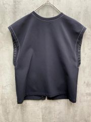 Wai+ ワイ シップス バックフルジッププルオーバー ベスト ダブルジップ 前後2way sizeONE/黒 ■◆レディース