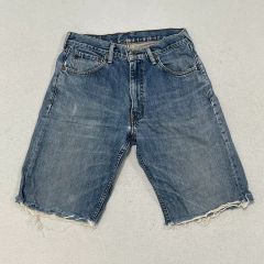 31 リーバイス 503 インディゴ ウォッシュ デニム ハーフパンツ 0317