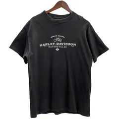 ハーレーダビットソン HARLEY-DAVIDSON 90's 1998 USA製 フェード Tシャツ ブラック Lサイズ 201MT-5521 VB
