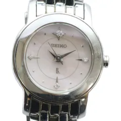 セイコー SEIKO 1N01-0EH0 LUKIA 腕時計 ウォッチ クォーツ ロゴ ラインストーン シルバー色 ■GY18 /MQ