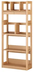KOIZUMI(コイズミ) ビーノシェルフ BDB-008NS ナチュラル 収納 本棚 学習 勉強 サイズ:W600×D284×H1419mm BDB008NS