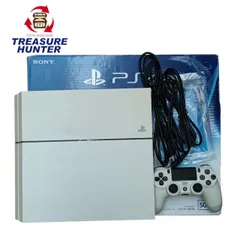 中古 SONY Playstation4 500GB 本体 CUH-1200A グレイシャーホワイト プレイステーション4 PS4 箱 コントローラー 【103080175002】