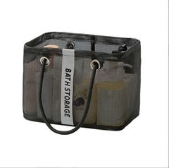 メッシュバッグ スパバッグ ビーチバッグ トートバッグ 手提げバッグ ハンドバッグ 温泉バッグ お風呂バッグ プールバッグ かばん 通気性 シンプル 男女兼用 小物入れ 温泉 海 ビーチ ジム 旅行 鞄 カバン ユニセックス レディース jinnafu01