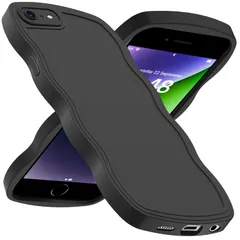 iPhone6s用ケース/iPhone6用ケース TPUケース シリコン 耐衝撃 ウェーブ デザイン 薄型 かわいい ソフト アイフォン6s用ケース 携帯カバー 全面保護 カメラ保護 可愛い 柔らかい殻 黄変防止 ワイヤレス充電対応 おしゃれ ストラップホール