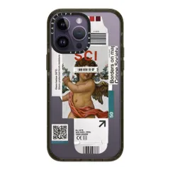 CASETiFY インパクト iPhone 14 Pro Max ケース [MIL規格準拠 (4x MIL-STD-810G)/2.5mからの落下試験をクリア/MagSafe に対応] - Below 30 Degrees - グロッシー ブラック