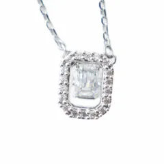 スワロフスキー SWAROVSKI ネックレス アクセサリー ペンダント ロゴ クリスタル ラインストーン シルバー色 ■GY18 /MQ