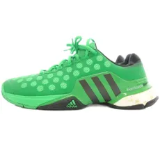 アディダス adidas barricade 2015 boost テニスシューズ 運動靴 29.5cm B33484 グリーン /MG