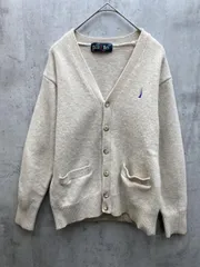 EASTBOY イーストボーイ ラムウールカーディガン7G size9/ベージュ  ◇■レディース