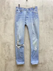 RE/DONE リダン ダメージ加工 デニムパンツ size25/水色  ■■レディース