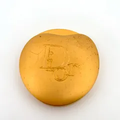 ノベルティ クリスチャンディオール Christian Dior Parfums ミラー コンパクト ハート ゴールド コスメ【鑑定済み】正規品