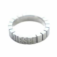 ディーゼル DIESEL 指輪 リング アクセサリー ステンレススチール 9 19号 シルバー色 ■GY18 /MQ