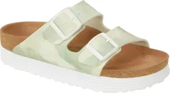 ビルケンシュトック レディース シューズ サンダル プラットフォーム Papillio by Birkenstock Womens Arizona Flex Platform BirkoFlor Sandals Khaki カーキ