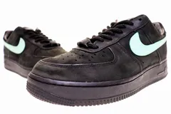 ナイキ NIKE AIR FORCE 1 1837 TIFFANY & Co. 2023 28cm DZ1382-001 エア フォース I ロー ティファニー アンド コー コラボ ブラック 黒 【ブランド古着ベクトル】【中古】☆AA★▲■260317のサムネイル
