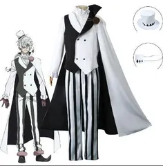 文豪ストレイドッグス ゴーゴリ コスプレ衣装 探偵社 ニコライ?ゴーゴリ キャラクター コスチューム 変装 COS全セット 衣装 仮装 日常服 制