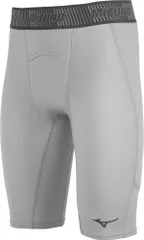 ミズノ メンズ ボトムス ハーフパンツ・ショーツ ショートパンツ Mizuno Mens Aero Vent Sliding Shorts Grey グレー