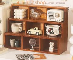 ヴィンテージ風ミニチュアディスプレイ棚 lanCZhouse リーメント 