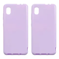 【新品未使用】2個セット Galaxy A21 SC-42A SCV49 スマホケース カバー TPU (色:ラベンダー) 耐衝撃 スリム コンパクト ソフトケース カラフル 可愛い おしゃれ chntpu-sc42a-blue-2pcs