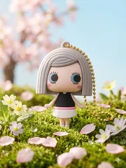 【B/mary】イルメール ハッピードール ラバーマスコット Ver.2 銀髪