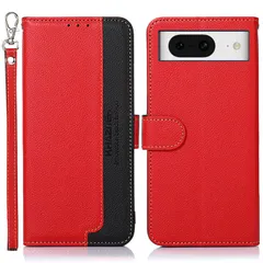 for Google Pixel 8A ケース 手帳型 for グーグ ルピクセル8A 手帳 ケース 耐衝撃 ストラップ付き [RFIDブロッキング] カード収納 横置きスタンド機能 高級PUレザー マグネット開閉式 便利 人気 おしゃれ カードポケット 財布