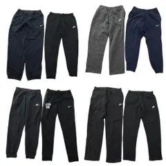 古着卸 まとめ売り ナイキ NIKE スウェット パンツ 8枚セット (メンズ M ) スウォッシュロゴ ジョガーパンツ ワンポイント 中古古着 NE1580