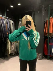 (699) adidas アディダス ジャージ グリーン