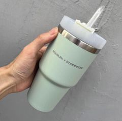 レア スターバックス タイ 海外 スタンレー コラボ バジル タンブラー 