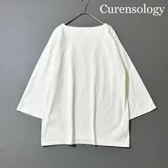 3277y【美品】カレンソロジー ウルティマコットンプルオーバー 白　F 日本製