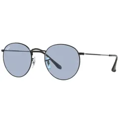 新品 Ray-Ban (レイバン) サングラス RB3447 ROUND METAL LIGHT COLORS LENS