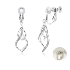 FH.bird ねじ式 イヤリング 痛くない レディース 透かし彫りデザイン 金属アレルギー対応 イヤリング かわいい シンプル 上品 大人 おしゃれ 20代 30代 40代 母の日 プレゼント 母の日 ギフト 入学式 卒業式 女性 ジュエリー