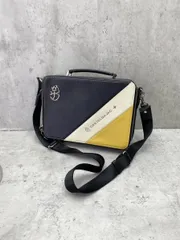 CASTELBAJAC カステルバジャック 2way ショルダー ハンド ドライビング バッグ 黒 ■■◎メンズ