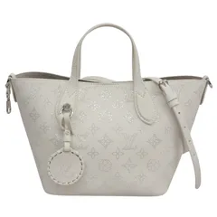 ルイヴィトン LOUIS VUITTON モノグラム マヒナ ブロッサムPM 2WAY ハンドバッグ ショルダーバッグ ホワイト M11842 中古 新入荷 LV2044