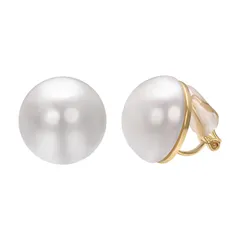 Yoursfs イヤリング レディース パール 痛くない 結婚式 ゴールド 冠婚葬祭18金メッキ 痛くないイヤリング 仕事 カジュアル ジュエリー ギフト