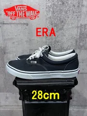 美品 VANS ERA ブラック 28cm バンズ エラ V95CLA