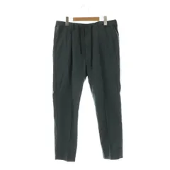 アウール AOURE 24SS ナイロンストレッチ SETUP PANTS パンツ テーパード ジッパーフライ L グリーン /NR ■OSのサムネイル