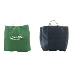 ノマディス NOMADIS サック SAC リバーシブルトートバッグ 緑 グリーン 紺 ネイビー /SS ■OSのサムネイル