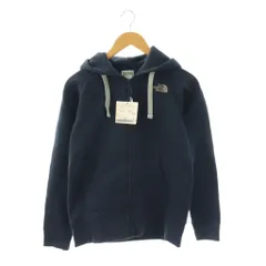ザノースフェイス THE NORTH FACE リアビュー フルジップフーディ パーカー 裏起毛 L ネイビー /CX ■OS