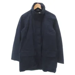 エーグル AIGLE 美品 ジャケット 40 紺 ネイビー 無地 コットン スタンドカラー パッチポケット /SJ ■GY60のサムネイル